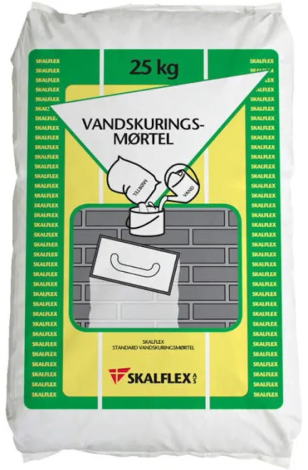 Skalflex Vandskuringsmørtel 25