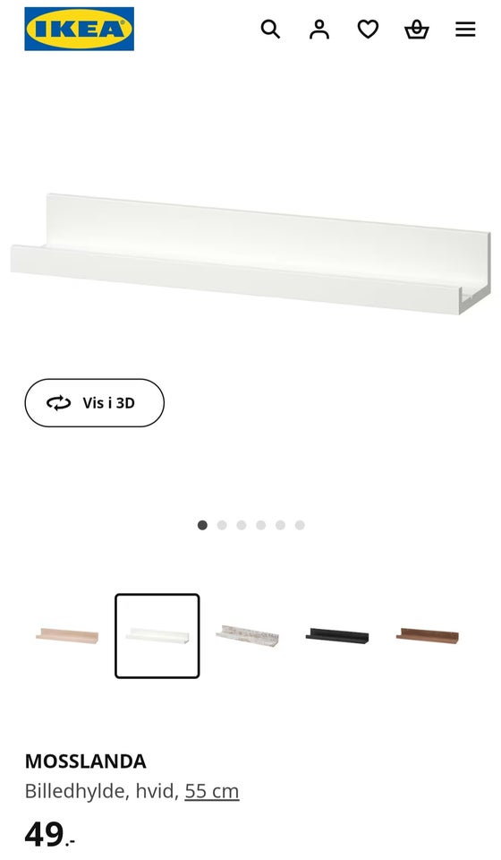 Gallerihylder Ikea