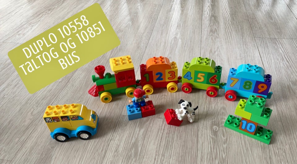 Lego Duplo Tal tog og bus