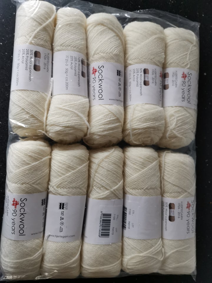 Garn, Sockwool Hjertegarn