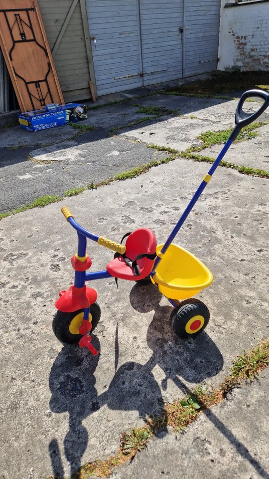 Unisex børnecykel, trehjulet,