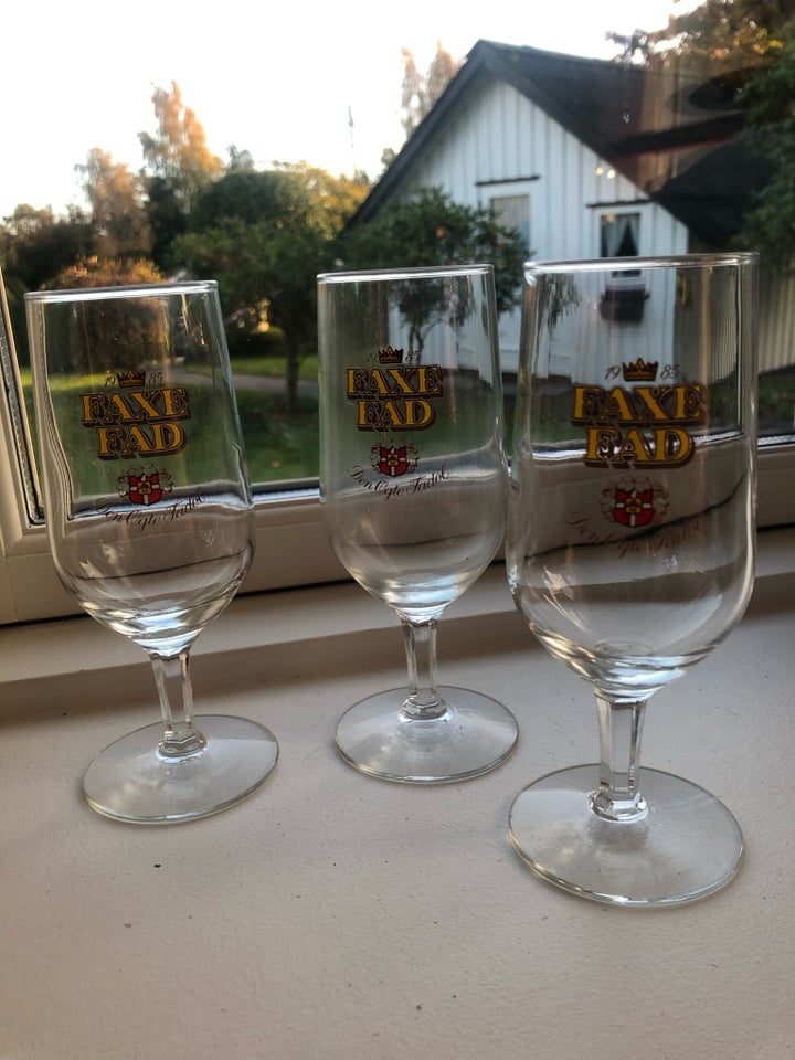 Glas, Ølglas, Faxe fad