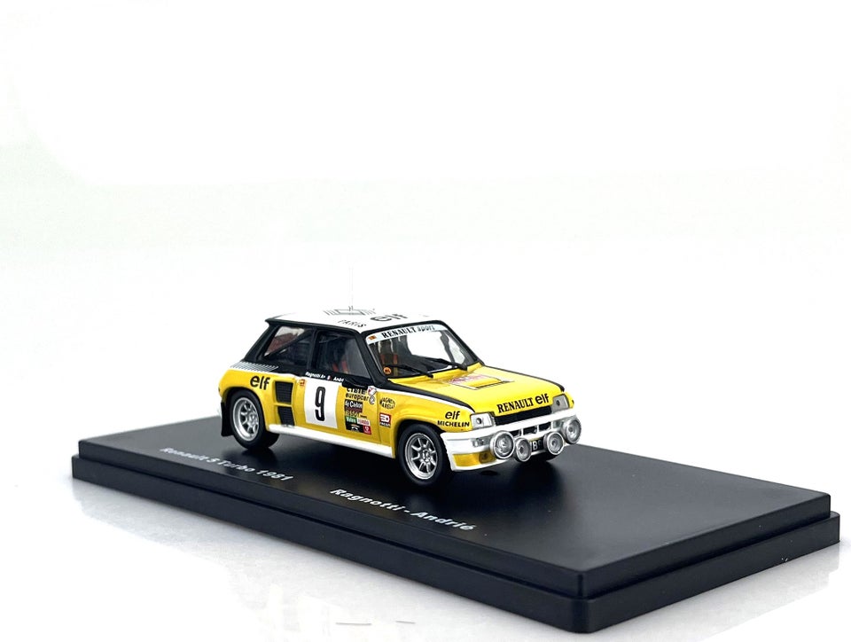 Modelbil, Renault R5 Turbo 1981,