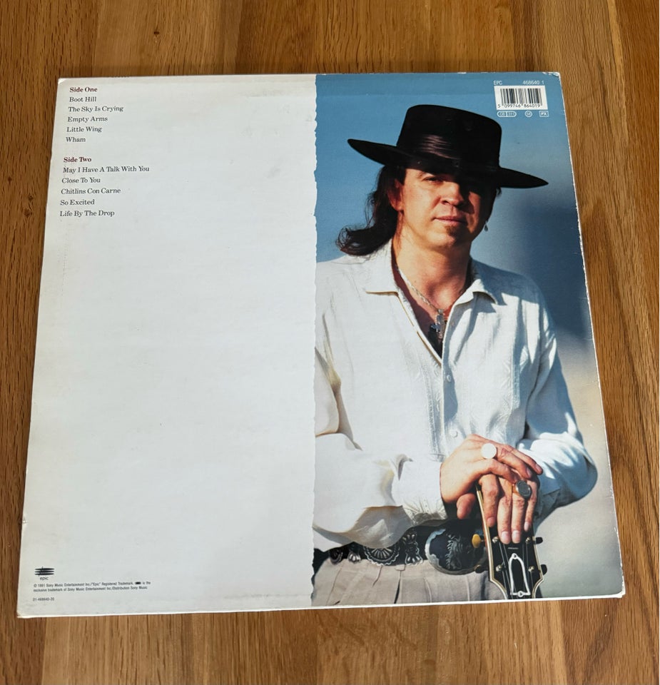 LP, Stevie Ray Vaughan, The Sky Is