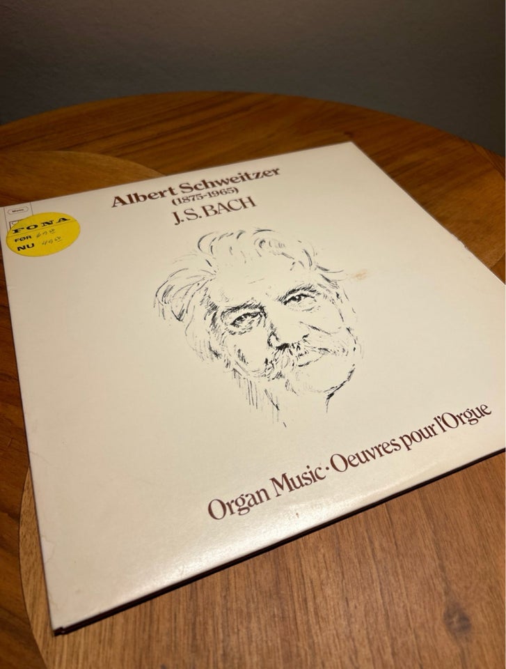 LP, J.S . Bach - Albert Schweitzer,