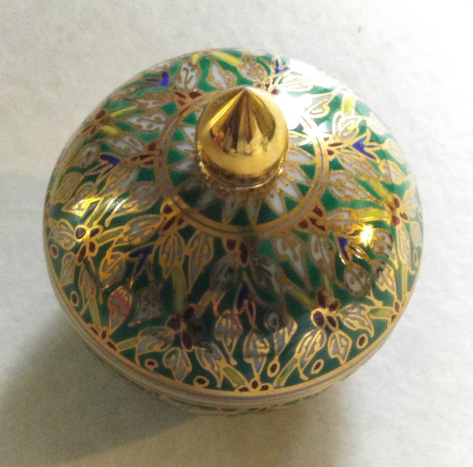 Thailandsk porcelæn Trinket box