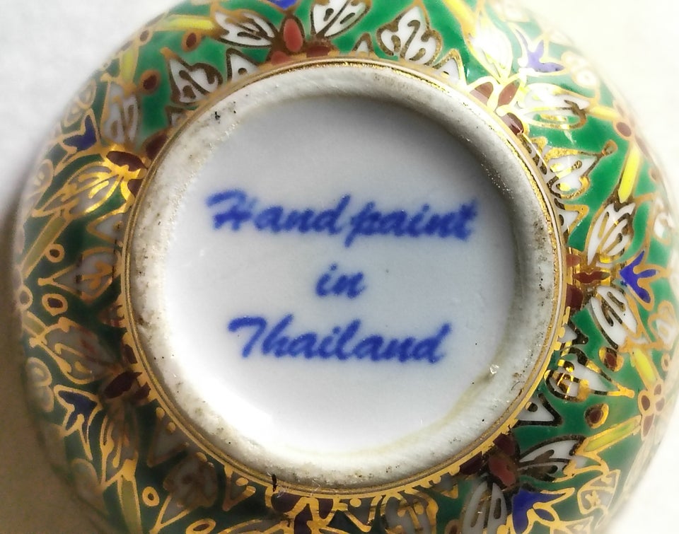 Thailandsk porcelæn Trinket box