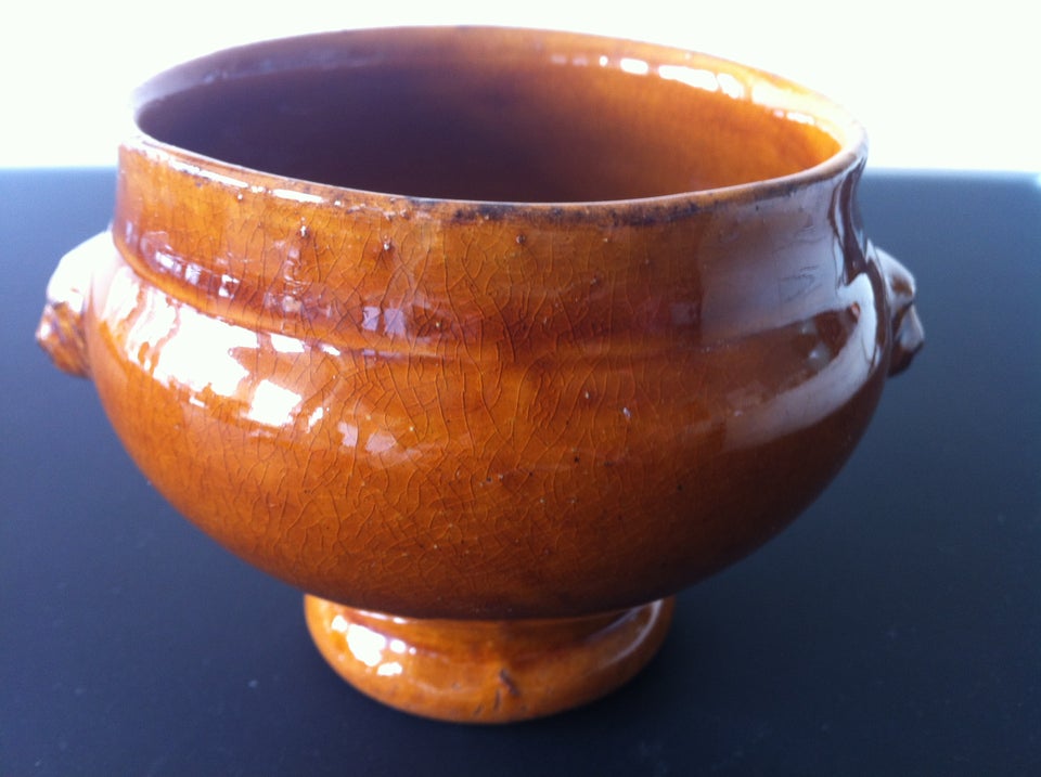 Keramik Sauceskål med tilhørende