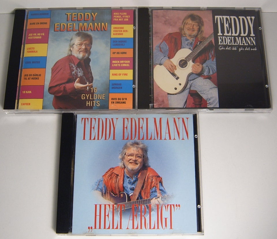 Teddy Edelmann: 3 Titler, pop