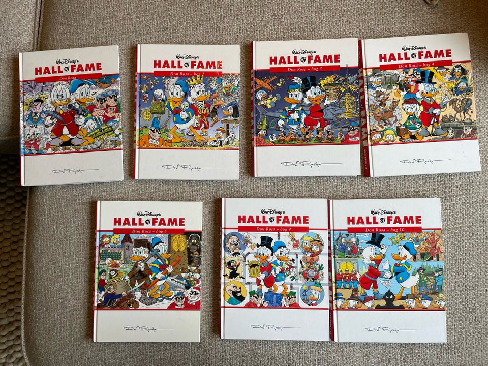 Hall of Fame, Don Rosa, Bogsamling