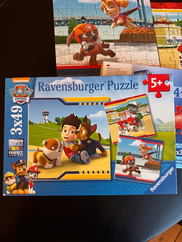 Puslespil, Paw Patrol , Ravensburg