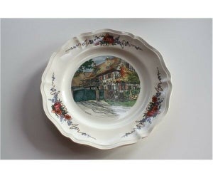 Porcelæn Flot tallerken Obernai