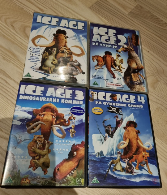 Ice Age dvd film, DVD, familiefilm