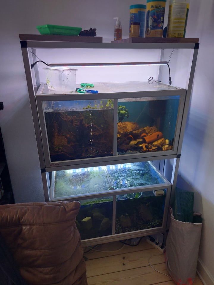 Akvarium 250 liter b: 85 d: 40 h: 57