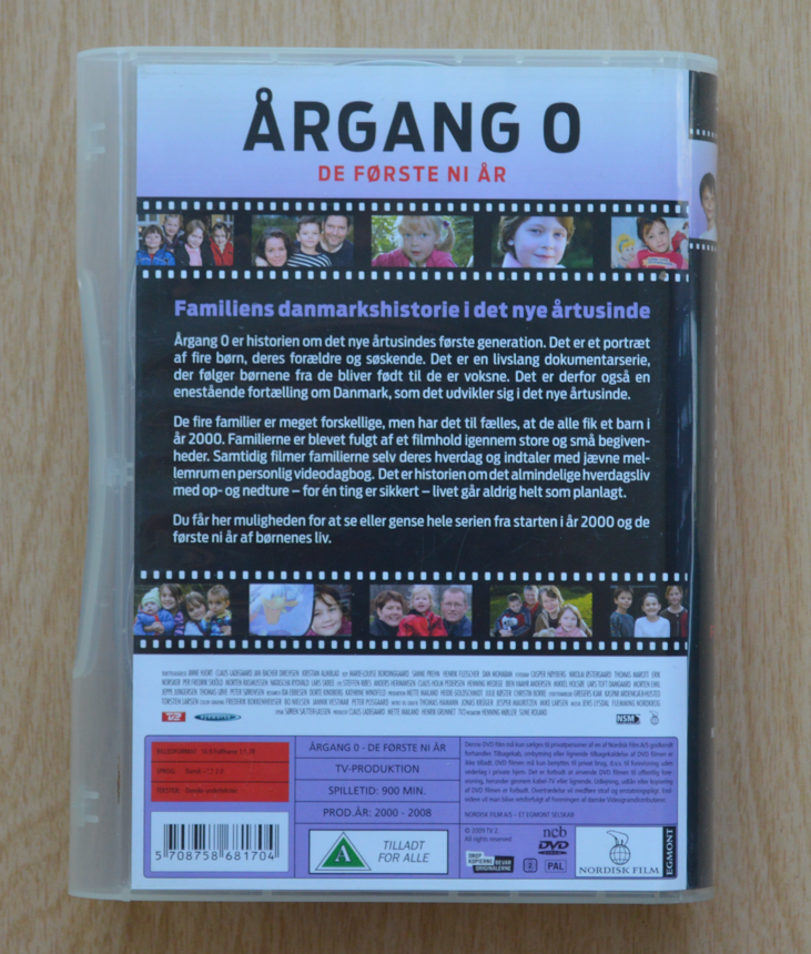 Årgang 0, DVD, TV-serier