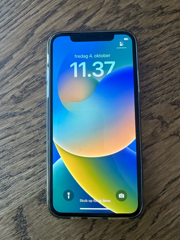 iPhone X, 64 GB, sort