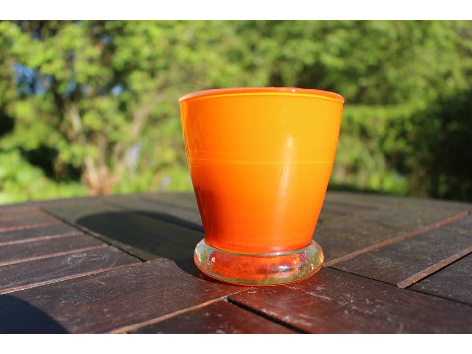 Glas Murano måske motiv: Orange