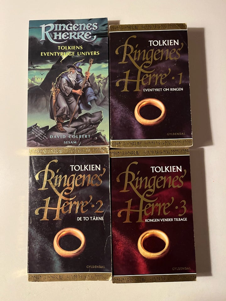 Ringenes Herre bøger, Tolkien,