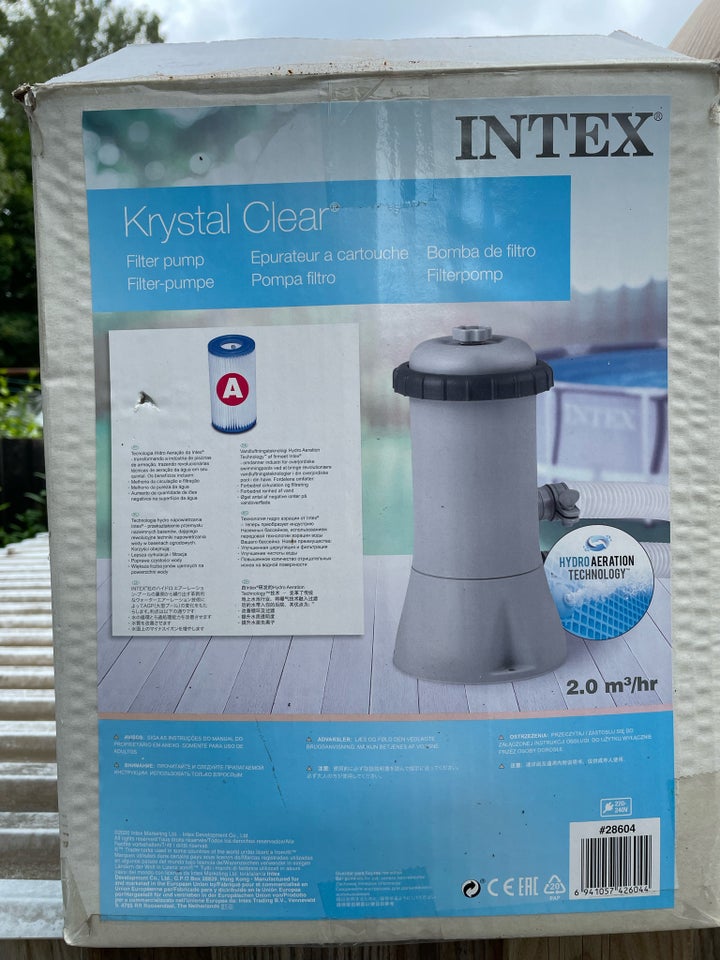 Pumpe til pool Intex
