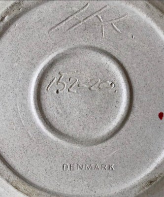 Keramik Skål / fad  K#228;hler /HAK