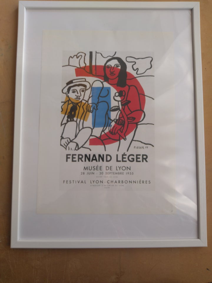 Plakat, Fernand Léger , motiv: