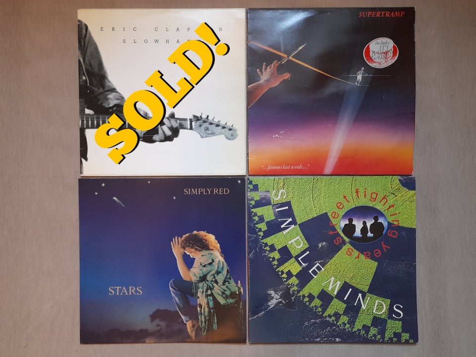 LP, ERIC CLAPTON_SUPERTRAMP, Rock