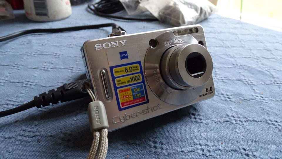 Sony, cybershot, 6 megapixels