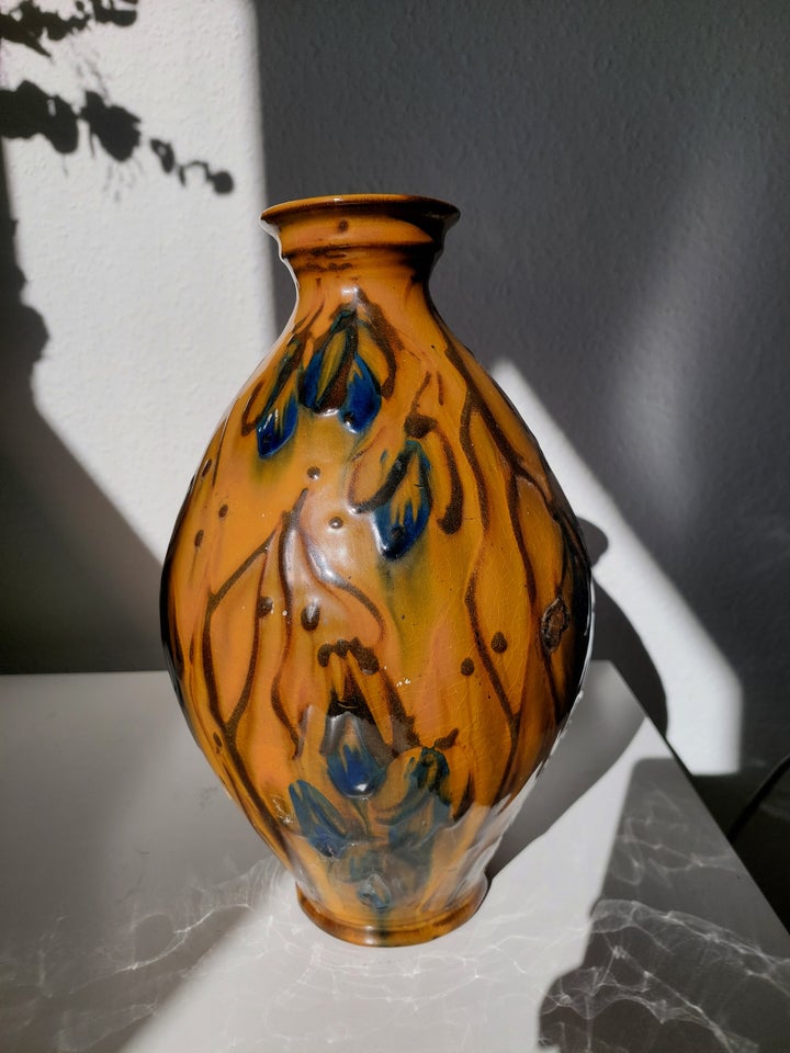 Vase, Keramik, 100 år gl.