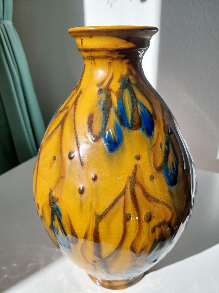 Vase, Keramik, 100 år gl.