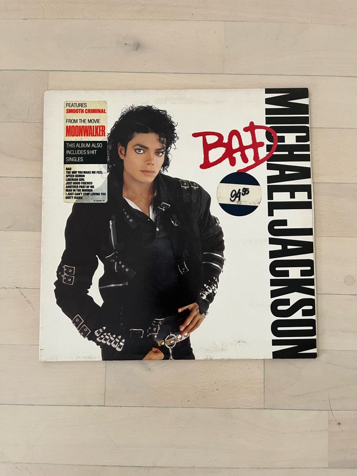 LP, Michael Jackson, Bad