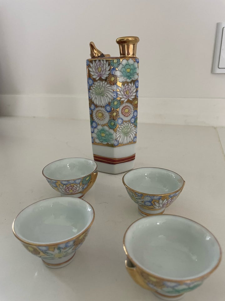 Porcelæn Japansk sake sæt Kutani