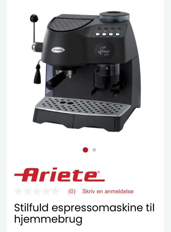 Espressomaskine Ariete