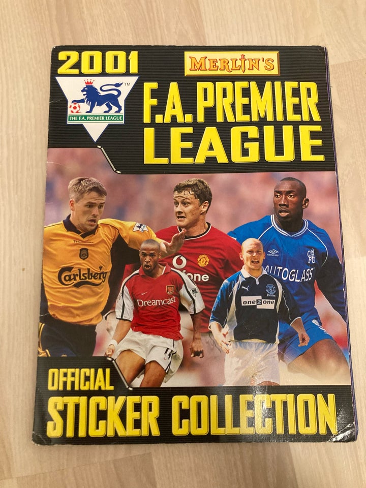 Samlekort, Premier league 2001