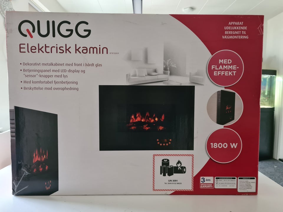 Elektrisk Kamin Quigg