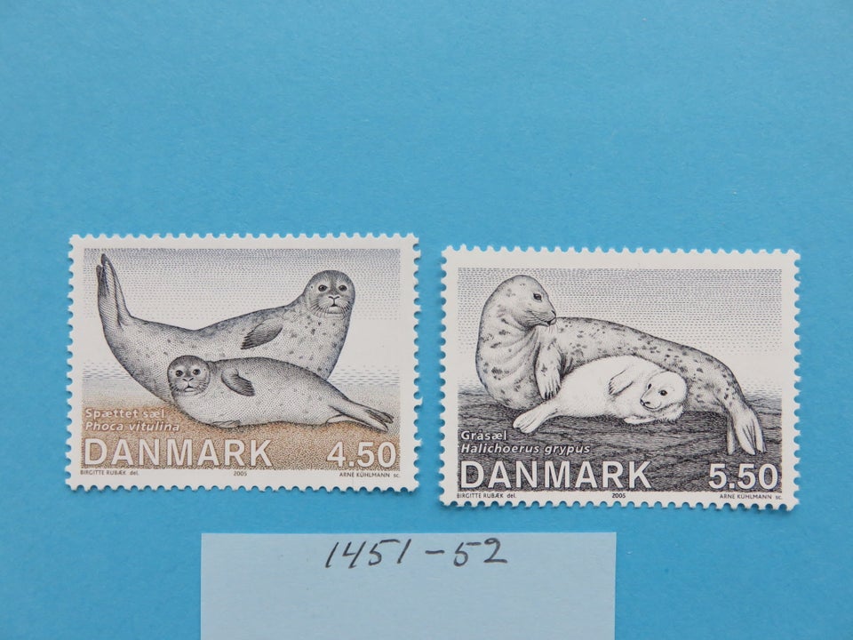 Danmark, postfrisk, AFA 1451/52