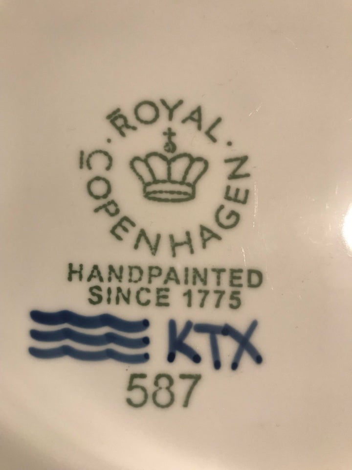 Porcelæn Tærtefad Royal