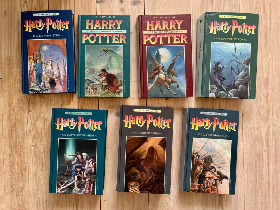 Harry Potter 1-7, J. K. Rowling,