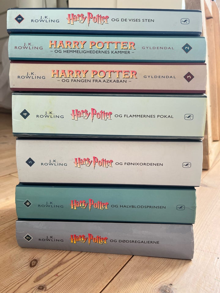 Harry Potter 1-7, J. K. Rowling,