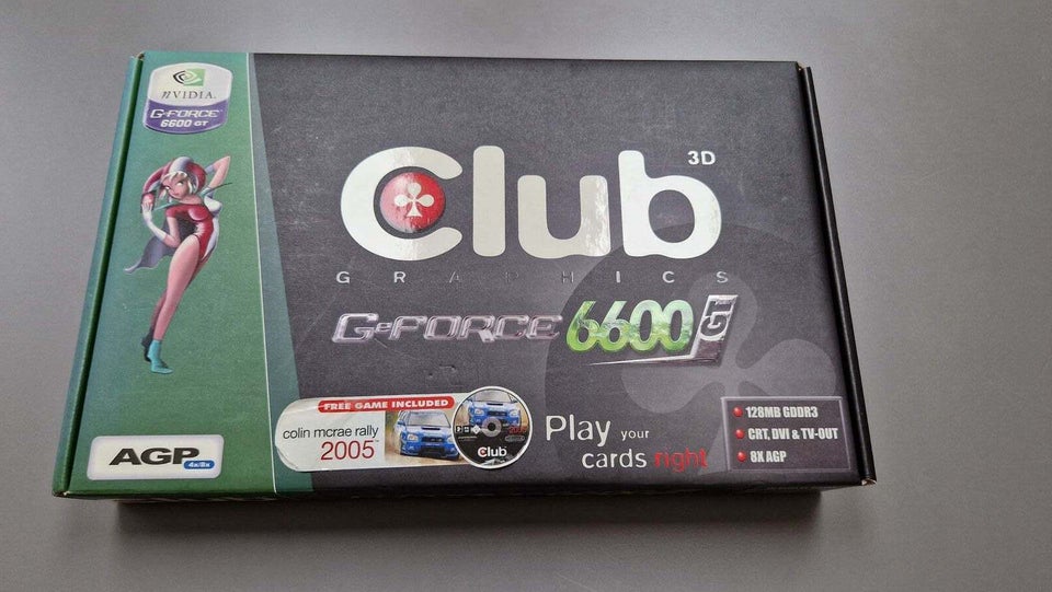 GeForce 6600GT Club 3D, God