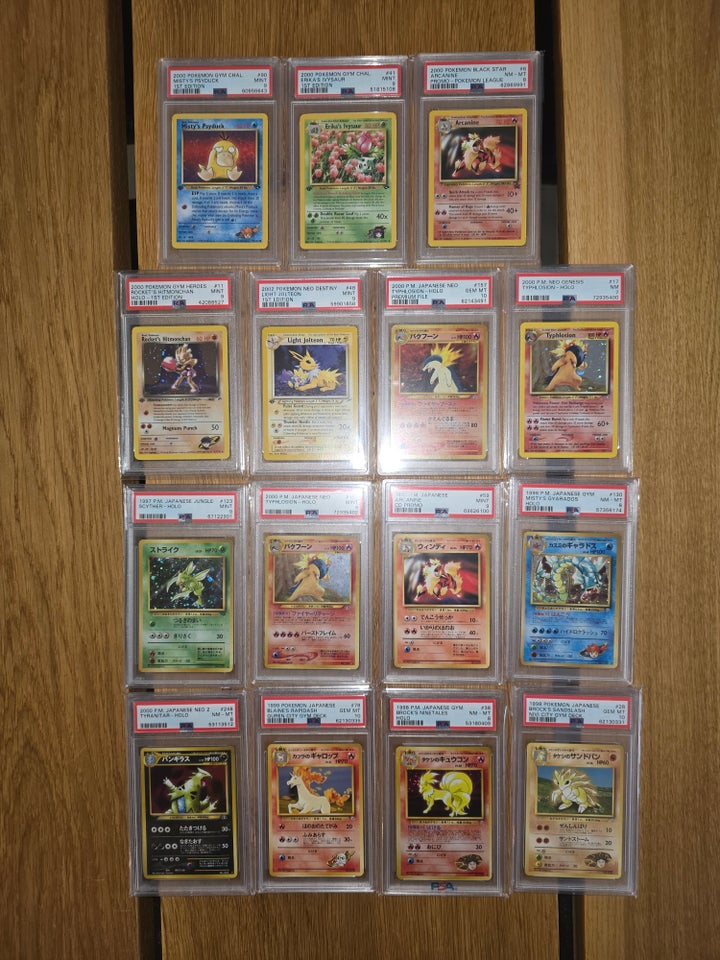 Samlekort, Pokemon Kort, Graded