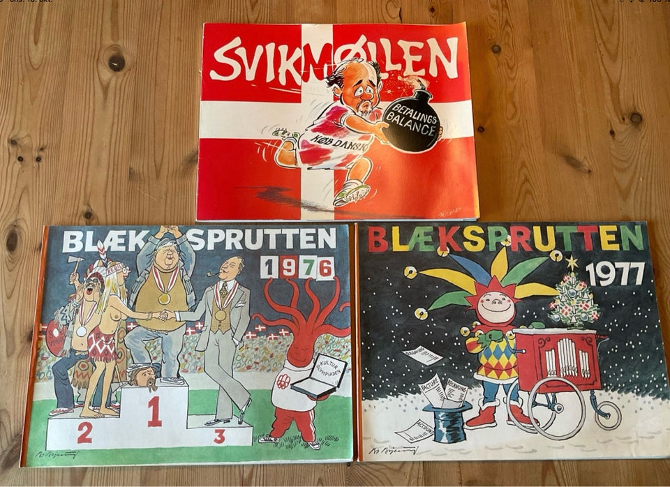 Svikmøllen og Blæksprutten, Hæfte