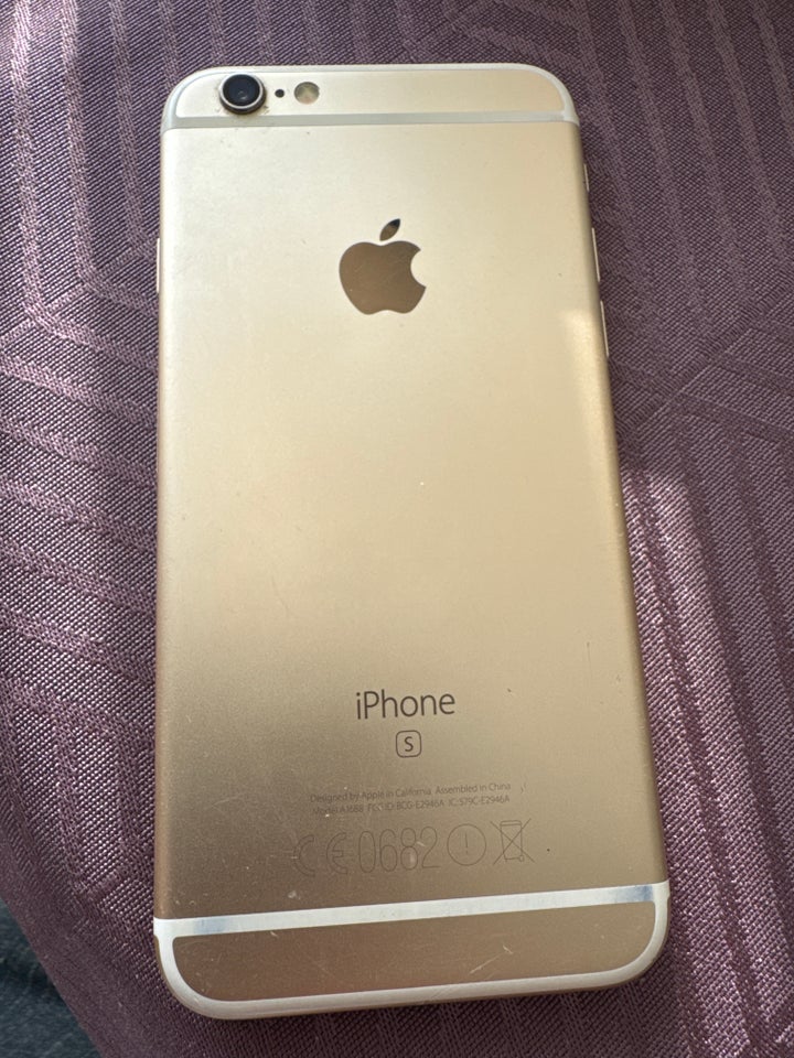 iPhone 6S, 64 GB, guld