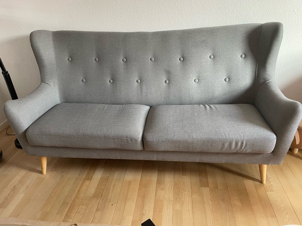 Sofa bomuld 3 pers