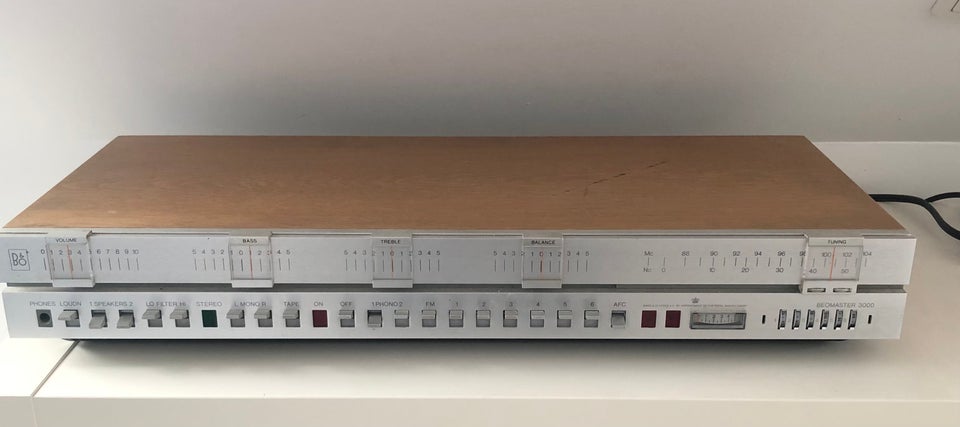 AM/FM radio, Bang  Olufsen, 3000