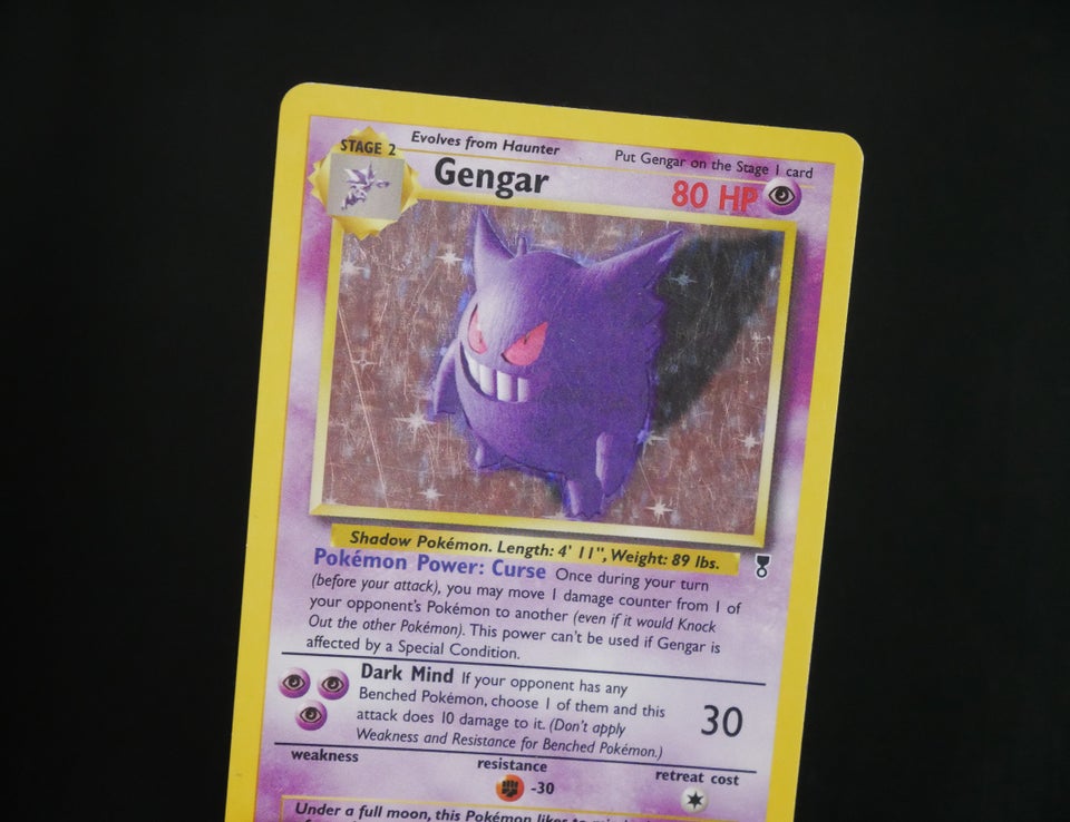 Samlekort, Pokémon: Gengar, 2002