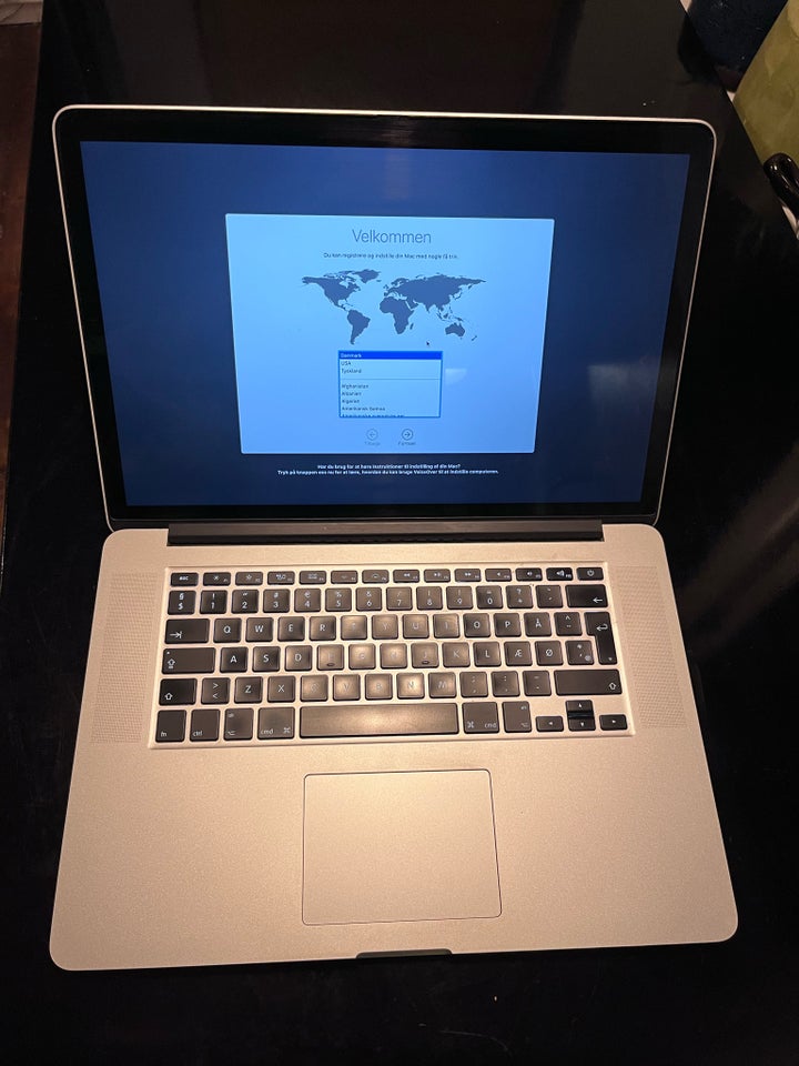 MacBook Pro 15” fra 2015 model