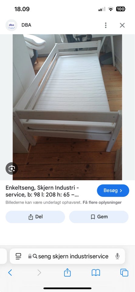 Halvhøj seng, Flot halvhøj seng