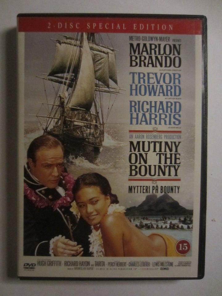 Mutiny on the Bounty, DVD, andet