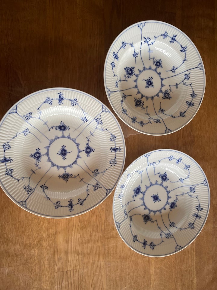 Porcelæn Dyb tallerken Royal