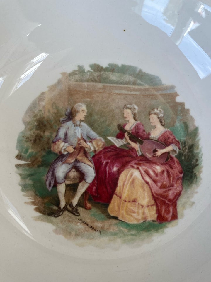 Porcelæn Dybe tallerkener